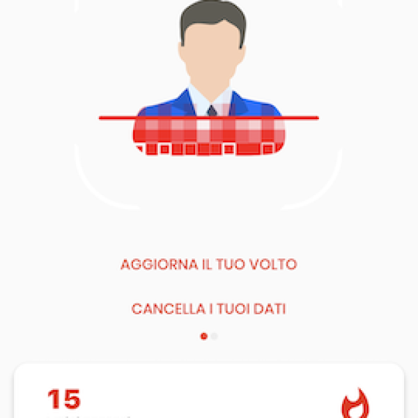 ACCESSO CON VOLTO